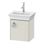 Duravit Waschtischunterschrank White Tulip 38,4x29,8cm, 1 T m G, An r, No we s-matt