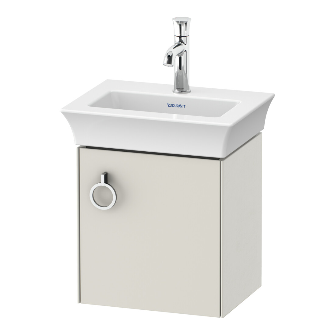 Duravit Waschtischunterschrank White Tulip 38,4x29,8cm, 1 T m G, An r, No we s-matt