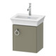 Duravit Waschtischunterschrank White Tulip 38,4x29,8cm, 1 T m G, An r, st-g hgl