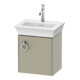 Duravit Waschtischunterschrank White Tulip 38,4x29,8cm, 1 T m G, An re, Tau s-matt-1