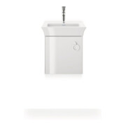 Duravit Waschtischunterschrank White Tulip 38,4x29,8cm, 1 T m G, Anschl li, we hgl