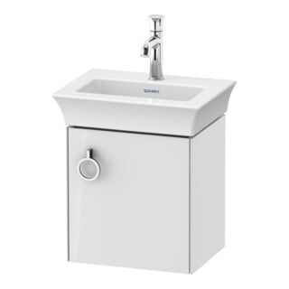 Duravit Waschtischunterschrank White Tulip 38,4x29,8cm, 1 T m G, Anschl re, we hgl