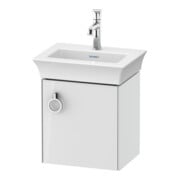 Duravit Waschtischunterschrank White Tulip 38,4x29,8cm, 1 T m G, Anschl re, we hgl-1