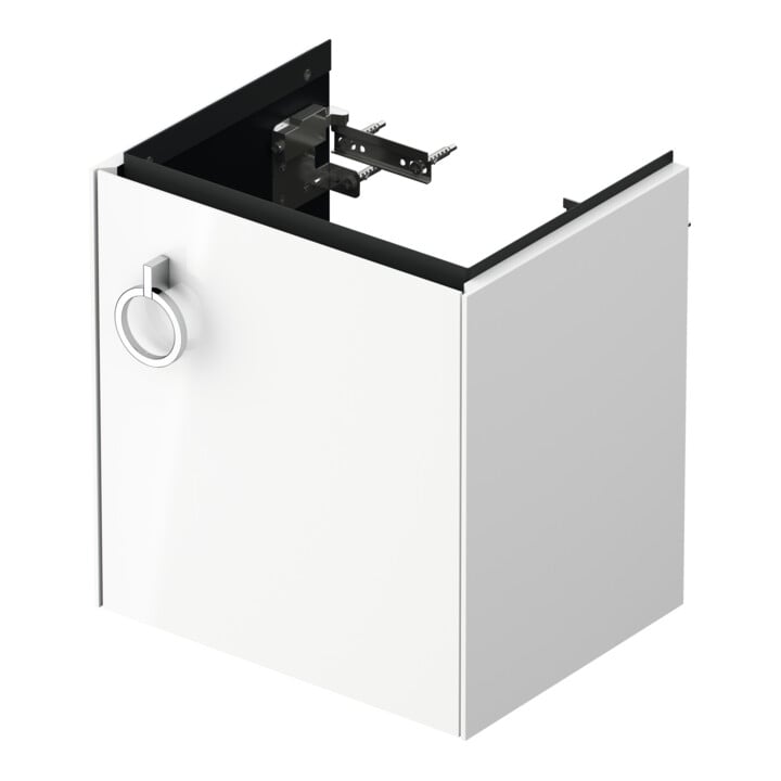 Duravit Waschtischunterschrank White Tulip 38,4x29,8cm, 1 T m G, Anschl re, we hgl