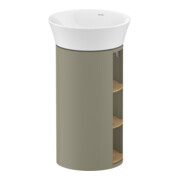 Duravit Waschtischunterschrank White Tulip 41x41x75cm, 2 Holzf.-B, E Nat StG hgl