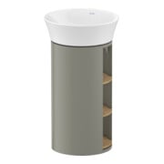 Duravit Waschtischunterschrank White Tulip 41x41x75cm, 2 Holzf.-B, E Nat StG s-matt