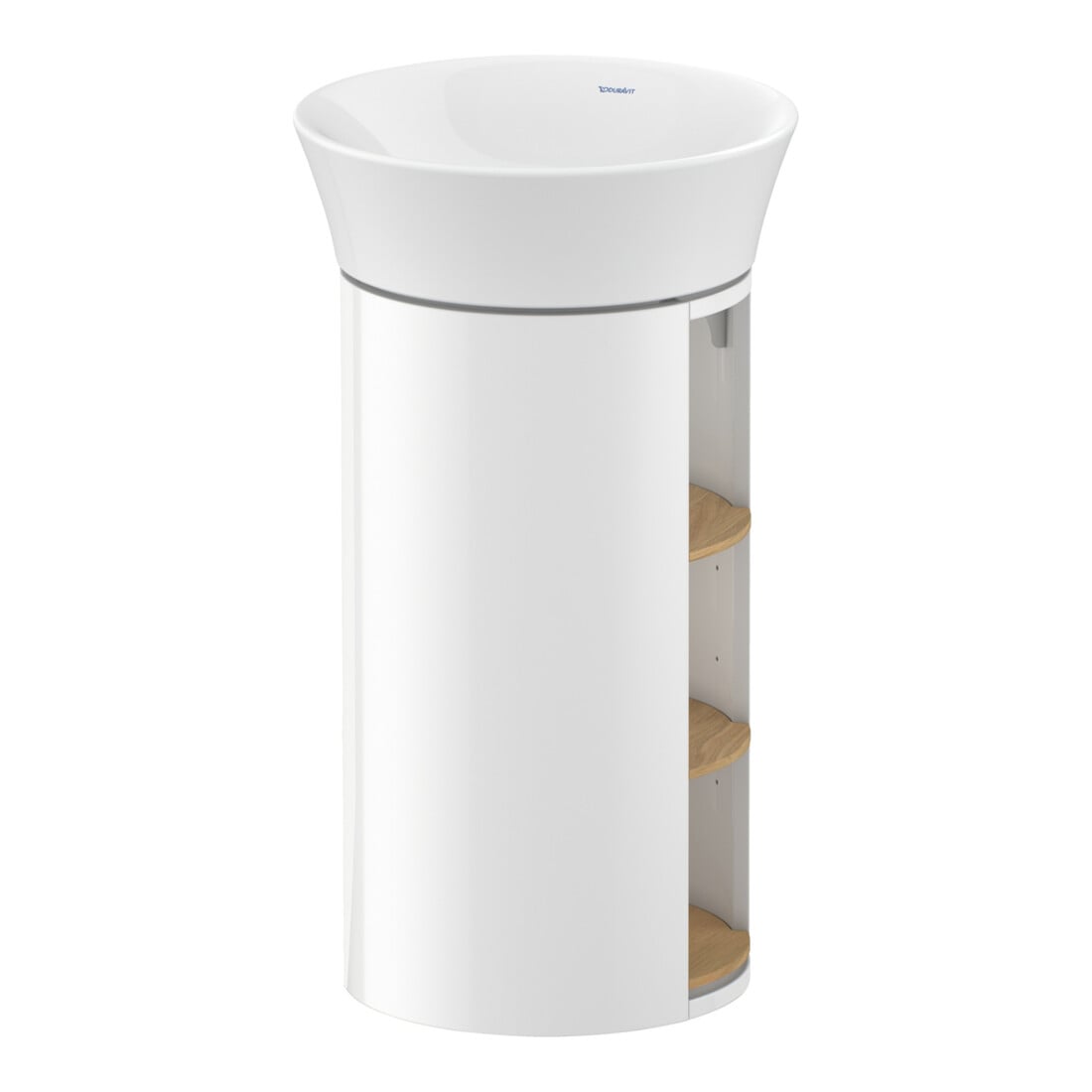 Duravit Waschtischunterschrank White Tulip 41x41x75cm, 2 Holzf.-B, E Nat w hgl