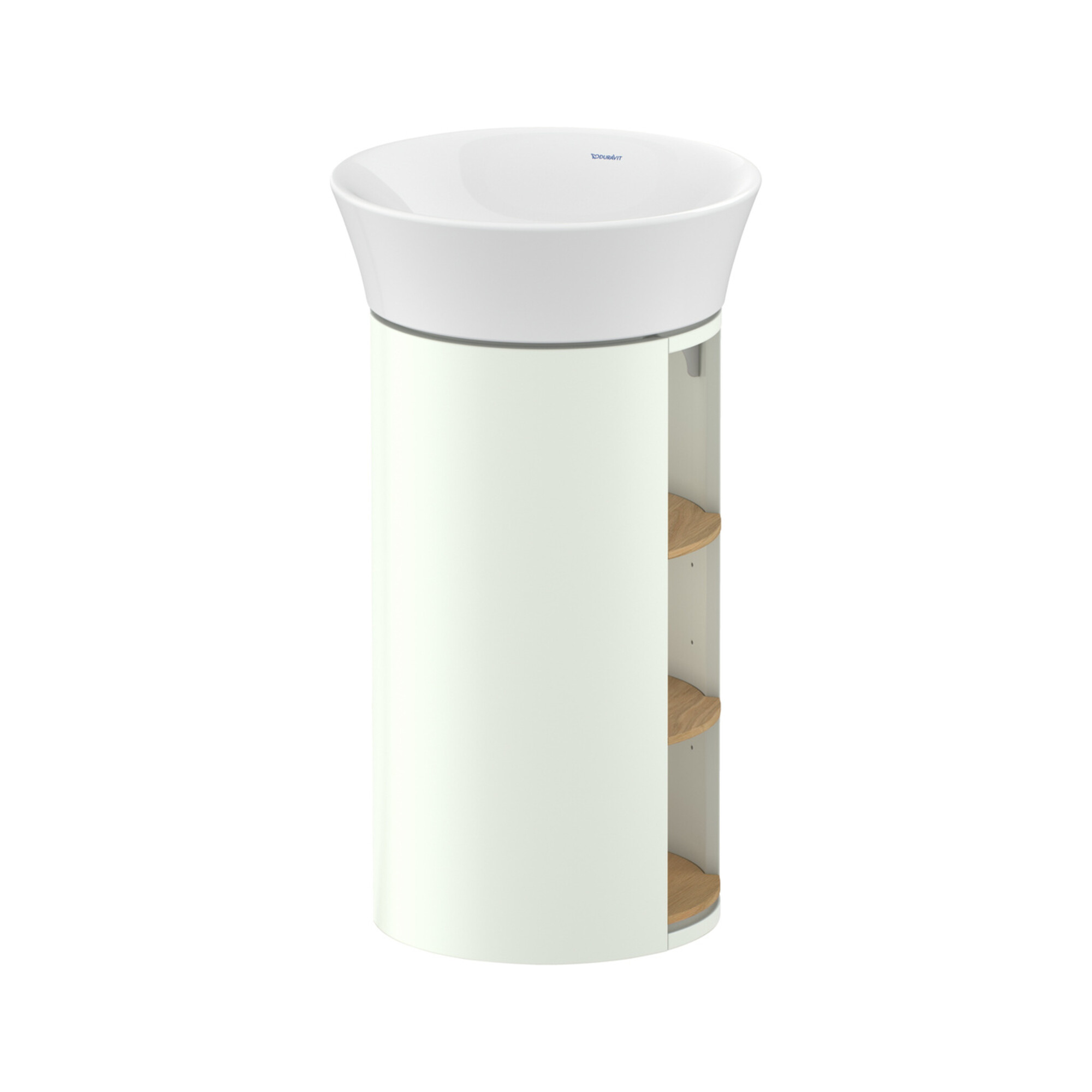 Duravit Waschtischunterschrank White Tulip 41x41x75cm, 2 Holzf.-B, E Nat w s-matt