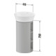 Duravit Waschtischunterschrank White Tulip 41x41x75cm, 2 Holzf.-B, E Nat w s-matt
