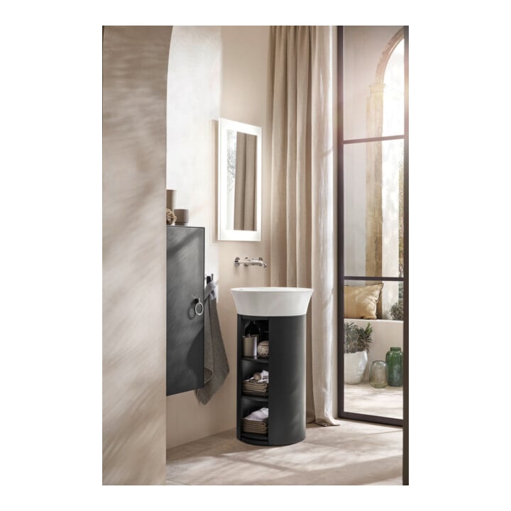 Duravit Waschtischunterschrank White Tulip 41x41x75cm, 2 Holzf.-B, US N gra s-matt