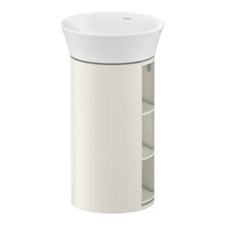 Duravit Waschtischunterschrank White Tulip 41x41x75cm, 2 Hozfachb., Nord we s-matt