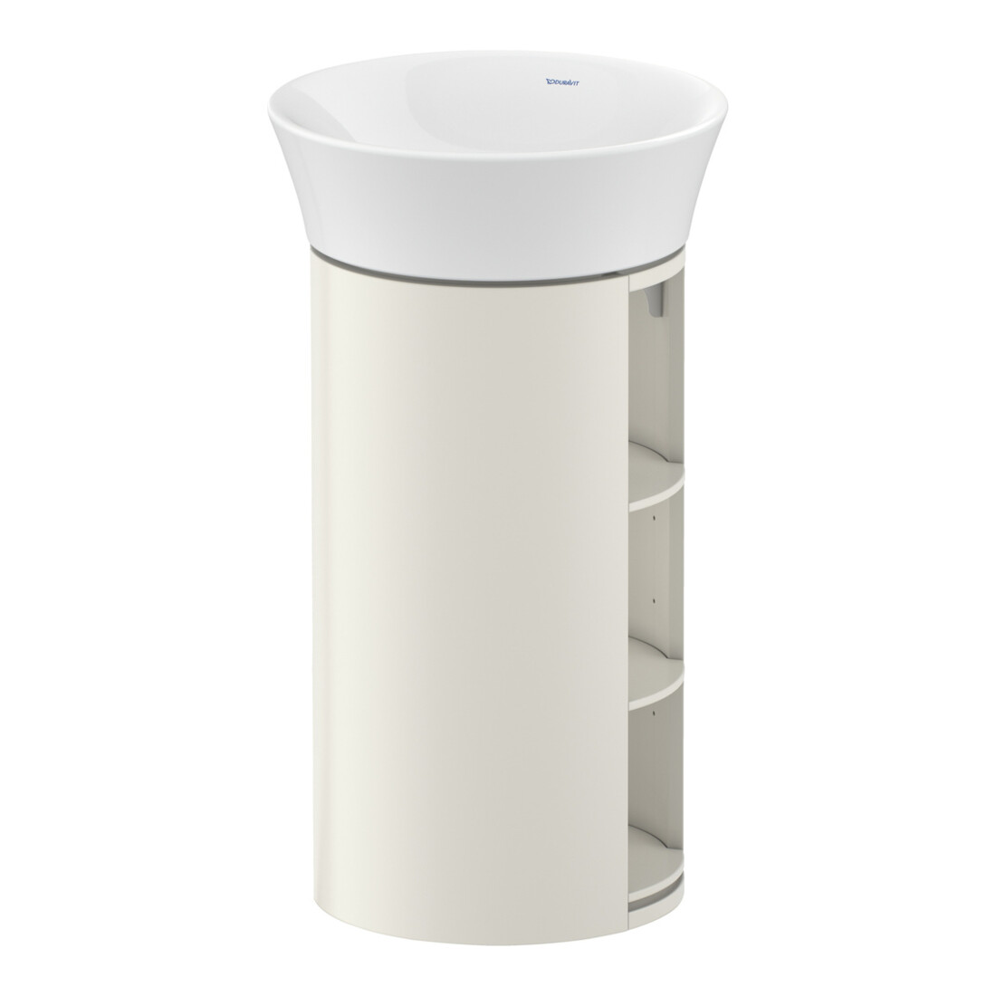 Duravit Waschtischunterschrank White Tulip 41x41x75cm, 2 Hozfachb., Nord we s-matt