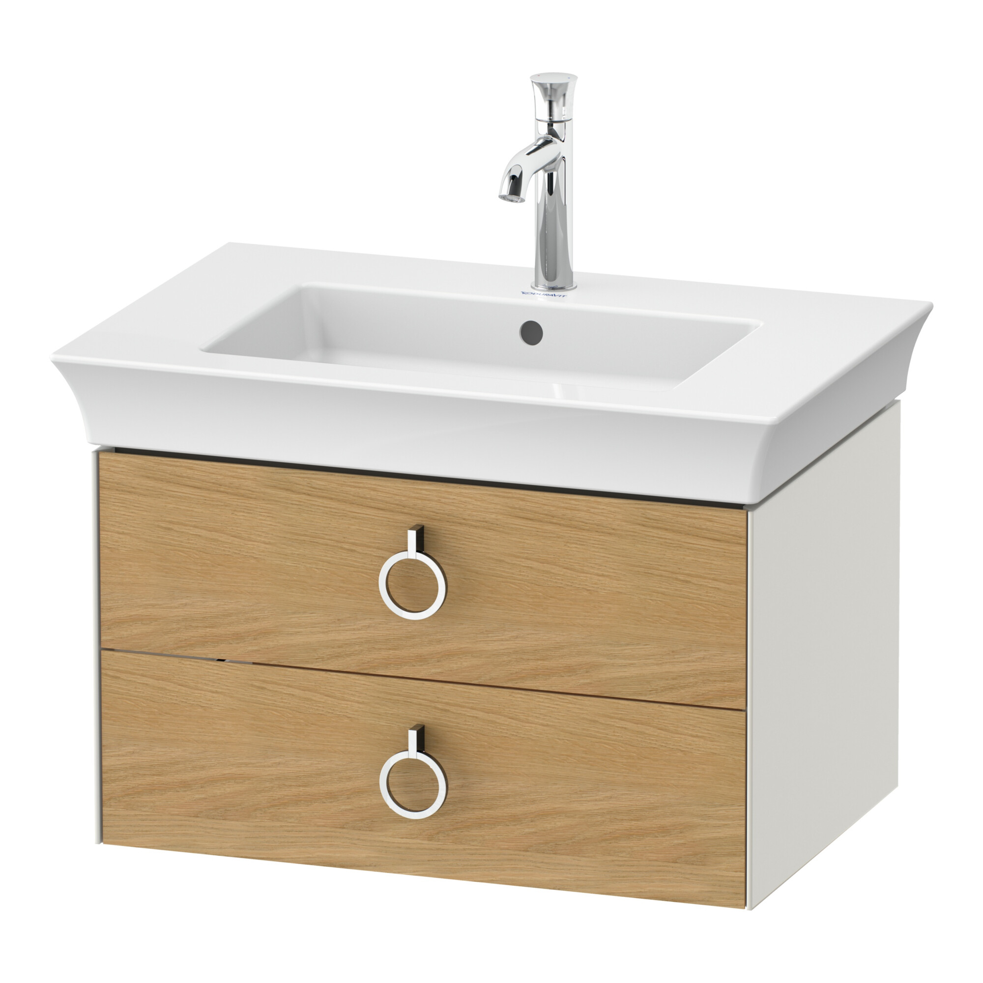 Duravit Waschtischunterschrank White Tulip 68,4x45,8cm, E N m/n w m, 2 La m G, wh
