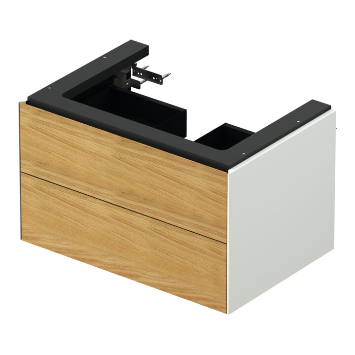 Duravit Waschtischunterschrank White Tulip 68,4x45,8cm, E Nat w m, 2 Schubk., wandhängend
