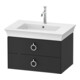 Duravit Waschtischunterschrank White Tulip 68,4x45,8cm, gr m, 2 La m Gr., wandhängend-1