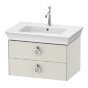 Duravit Waschtischunterschrank White Tulip 68,4x45,8cm, No w m, 2 La m Gr., wandhängend