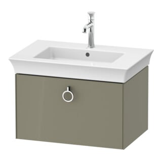 Duravit Waschtischunterschrank White Tulip 68,4x45,8cm, st-g g, 1 AZ m Gr., wandhängend