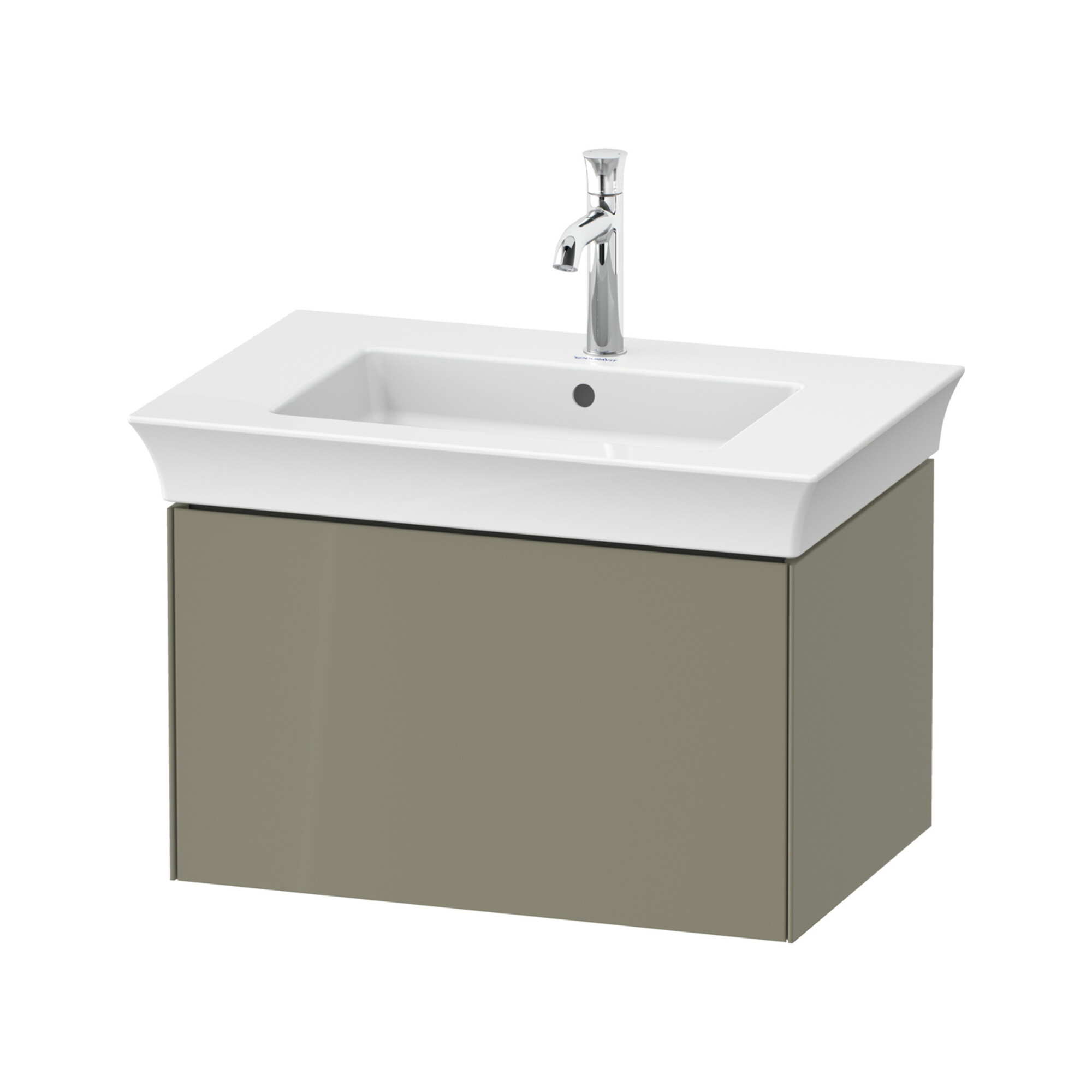 Duravit Waschtischunterschrank White Tulip 68,4x45,8cm, st-g hgl, 1 Ausz., wandhängend
