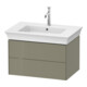 Duravit Waschtischunterschrank White Tulip 68,4x45,8cm, st-g hgl, 2 Schubk., wandhängend-1