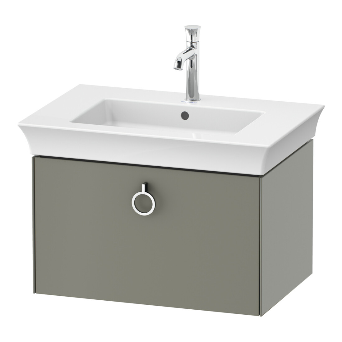 Duravit Waschtischunterschrank White Tulip 68,4x45,8cm, st-g m, 1 AZ m Gr., wandhängend