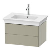 Duravit Waschtischunterschrank White Tulip 68,4x45,8cm, T s-matt, 2 Schubk., wandhängend