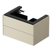 Duravit Waschtischunterschrank White Tulip 68,4x45,8cm, T s-matt, 2 Schubk., wandhängend-3