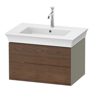 Duravit Waschtischunterschrank White Tulip 68,4x45,8cm, US N StG g, 2 La, wandhängend