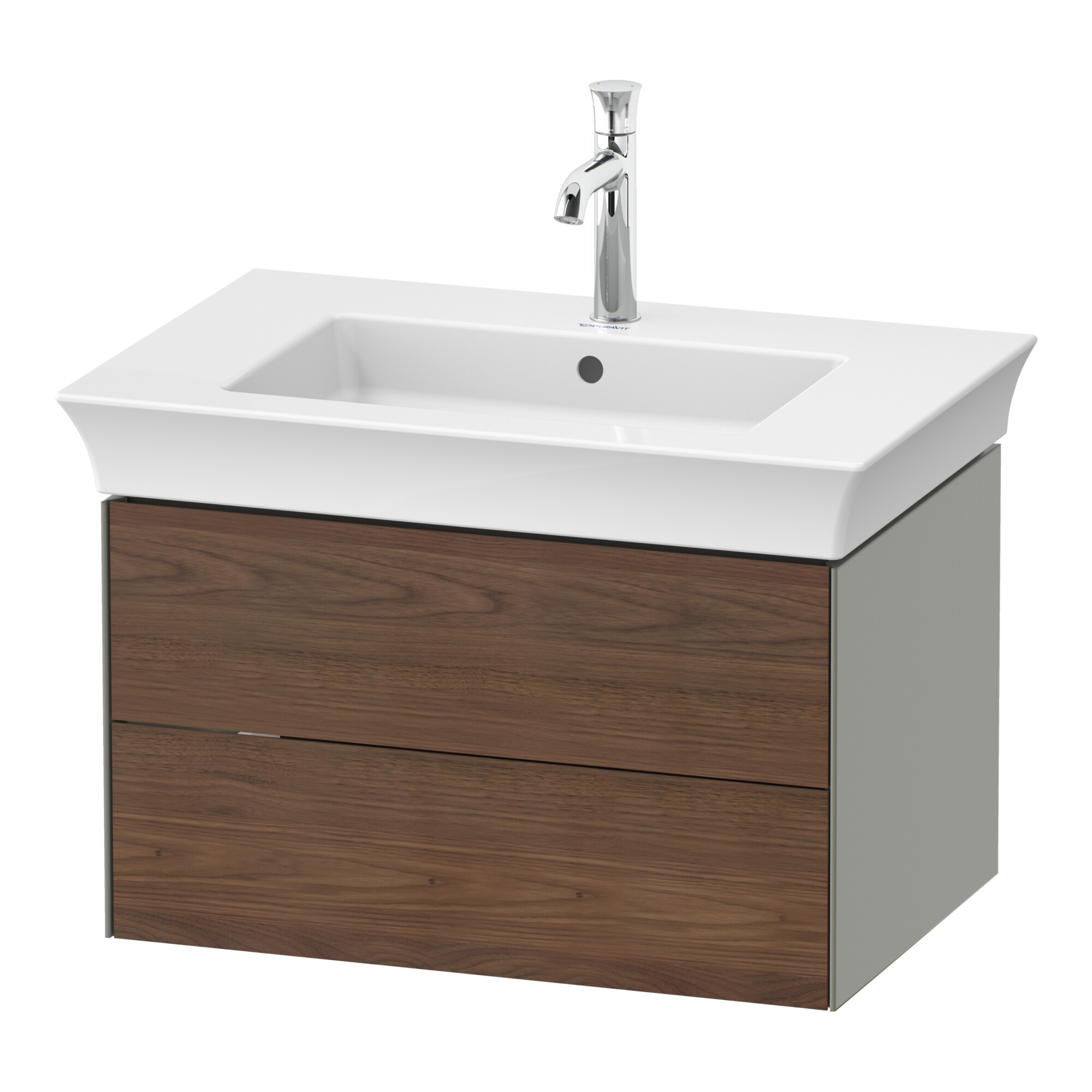 Duravit Waschtischunterschrank White Tulip 68,4x45,8cm, US N StG m, 2 La, wandhängend