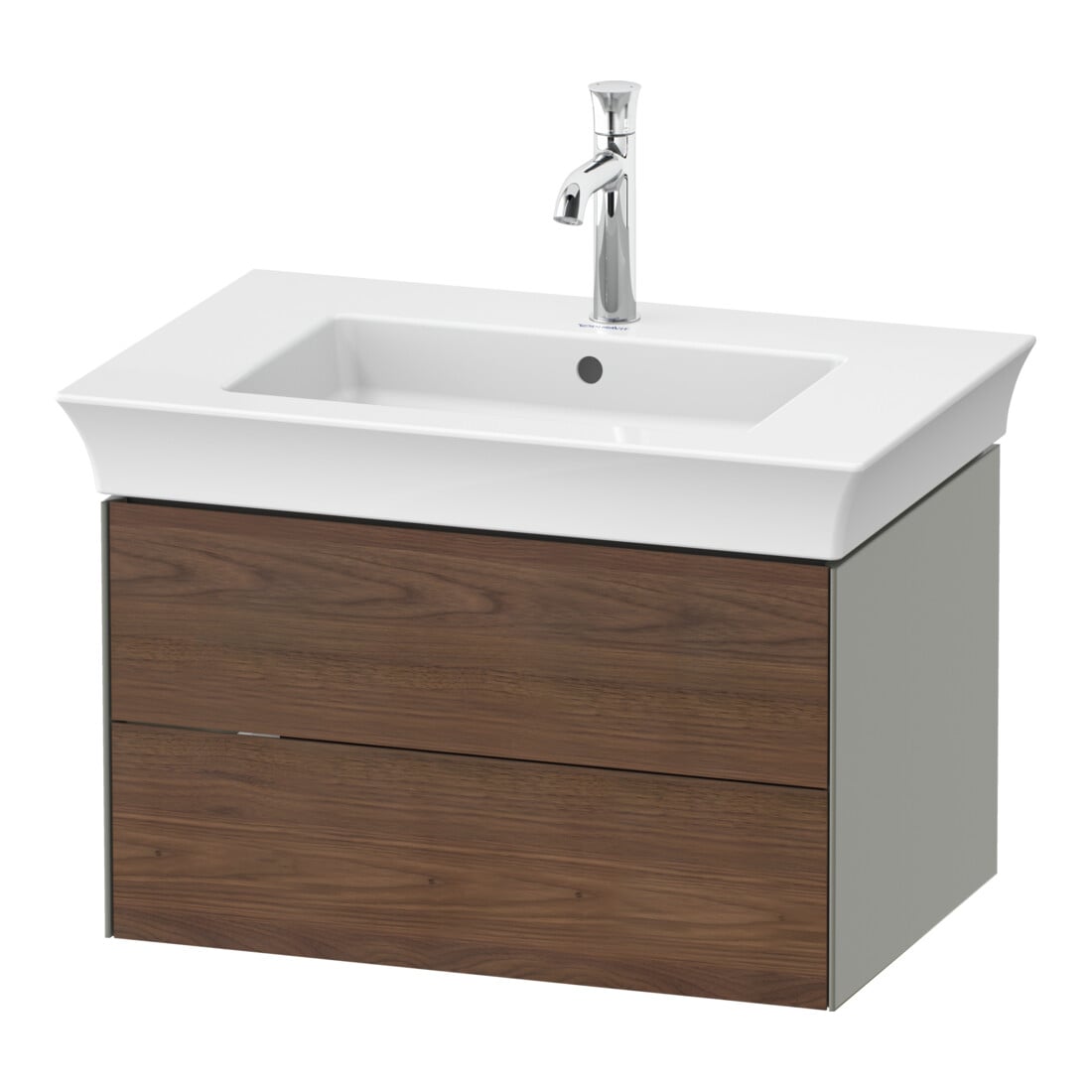 Duravit Waschtischunterschrank White Tulip 68,4x45,8cm, US N StG m, 2 La, wandhängend