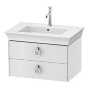 Duravit Waschtischunterschrank White Tulip 68,4x45,8cm, w g, 2 Schubk. m Gr., wandhängend