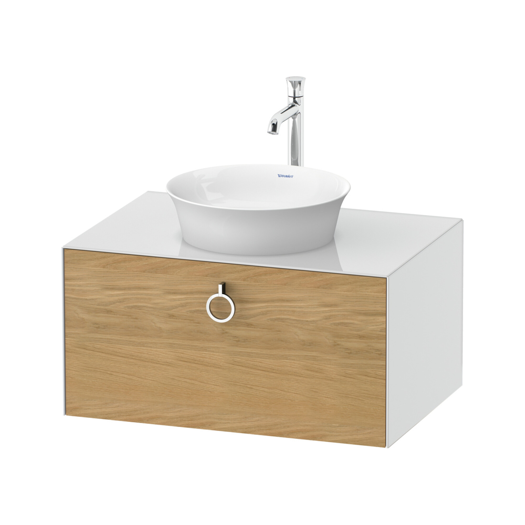 Duravit Waschtischunterschrank White Tulip 80x55cm, E N m/w g, 1 AZ m G, 1 Pl
