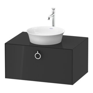 Duravit Waschtischunterschrank White Tulip 80x55cm, gr g, 1 AZ m Gr., 1 Konsolenpl.