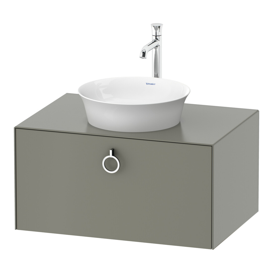 Duravit Waschtischunterschrank White Tulip 80x55cm, st-g m, 1 AZ m G, 1 Konsolenpl.