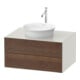 Duravit Waschtischunterschrank White Tulip 80x55cm, US N m/n w m, 2 La, 1 Pl, wandhängend-1