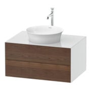 Duravit Waschtischunterschrank White Tulip 80x55cm, US N m/w g, 2 La, 1 Pl, wandhängend-1