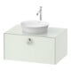 Duravit Waschtischunterschrank White Tulip 80x55cm, w m, 1 AZ m Gr., 1 Konsolenpl.-1