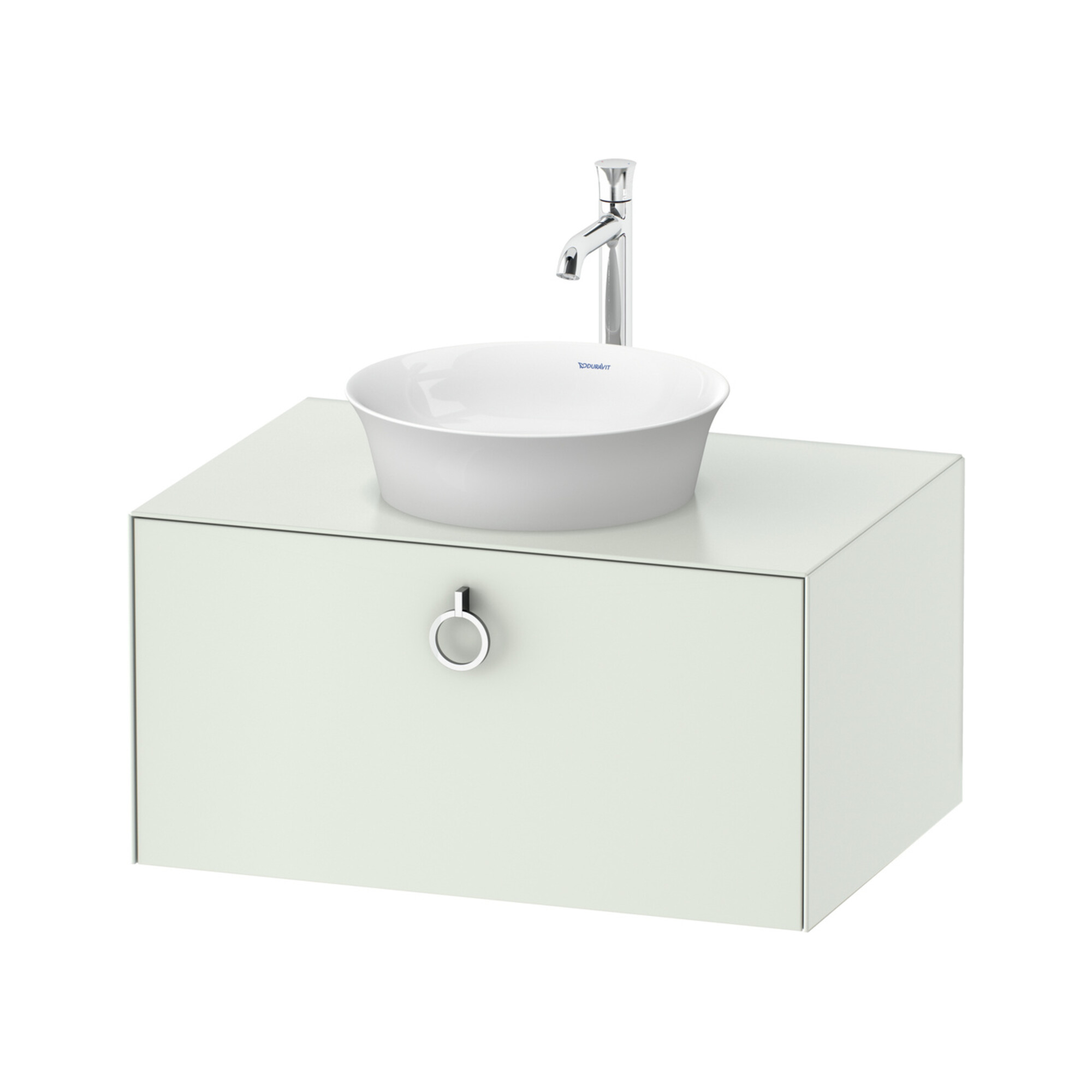 Duravit Waschtischunterschrank White Tulip 80x55cm, w m, 1 AZ m Gr., 1 Konsolenpl.