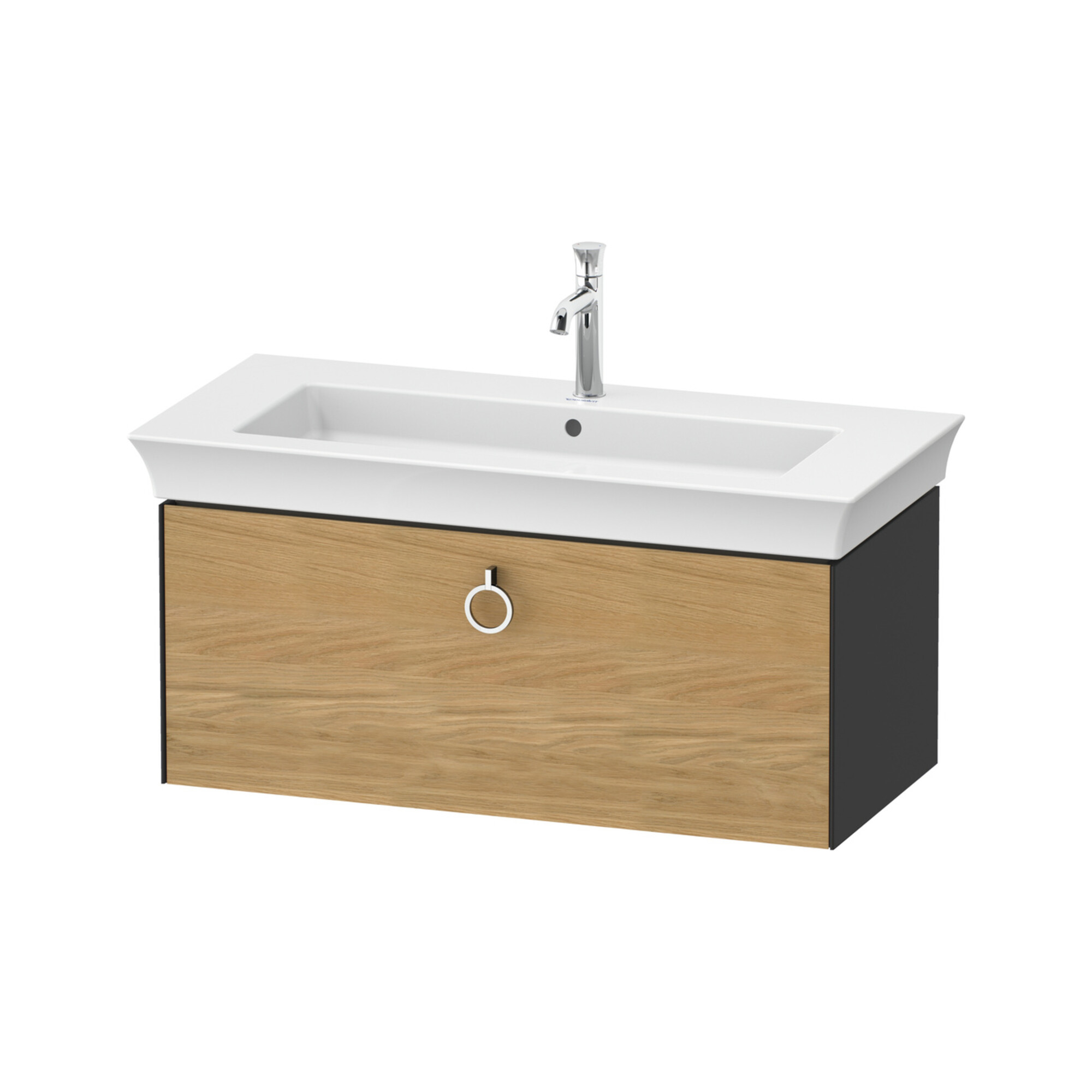 Duravit Waschtischunterschrank White Tulip 98,4x45,8cm, E N m/gra g, 1 AZ m G, wh