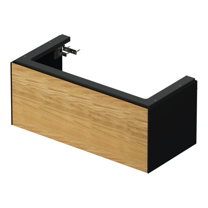 Duravit Waschtischunterschrank White Tulip 98,4x45,8cm, E N m/gra m, 1 Ausz., wandhängend