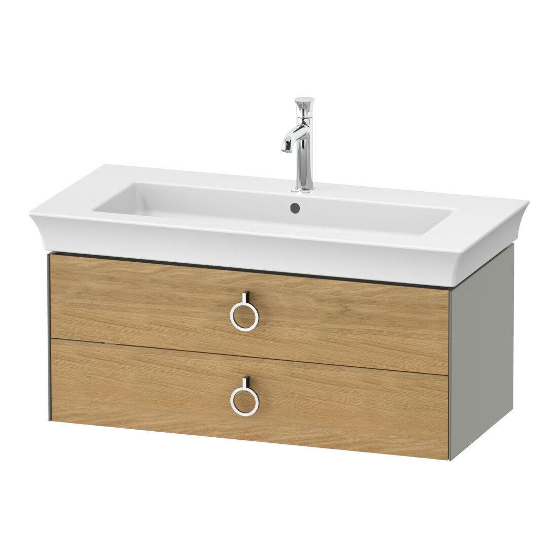Duravit Waschtischunterschrank White Tulip 98,4x45,8cm, E N m/StG m, 2 La m G, wh