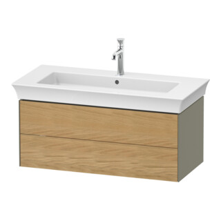 Duravit Waschtischunterschrank White Tulip 98,4x45,8cm, E Nat StG g, 2 La, wandhängend