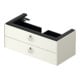 Duravit Waschtischunterschrank White Tulip 98,4x45,8cm, No w m, 2 La m Gr., wandhängend