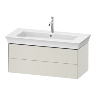 Duravit Waschtischunterschrank White Tulip 98,4x45,8cm, No w m, 2 Schubk., wandhängend