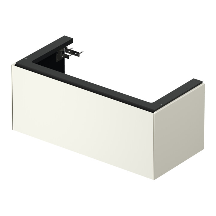 Duravit Waschtischunterschrank White Tulip 98,4x45,8cm, No w s-matt, 1 Ausz., wandhängend