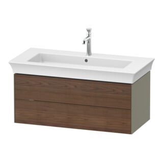 Duravit Waschtischunterschrank White Tulip 98,4x45,8cm, US N StG g, 2 La, wandhängend