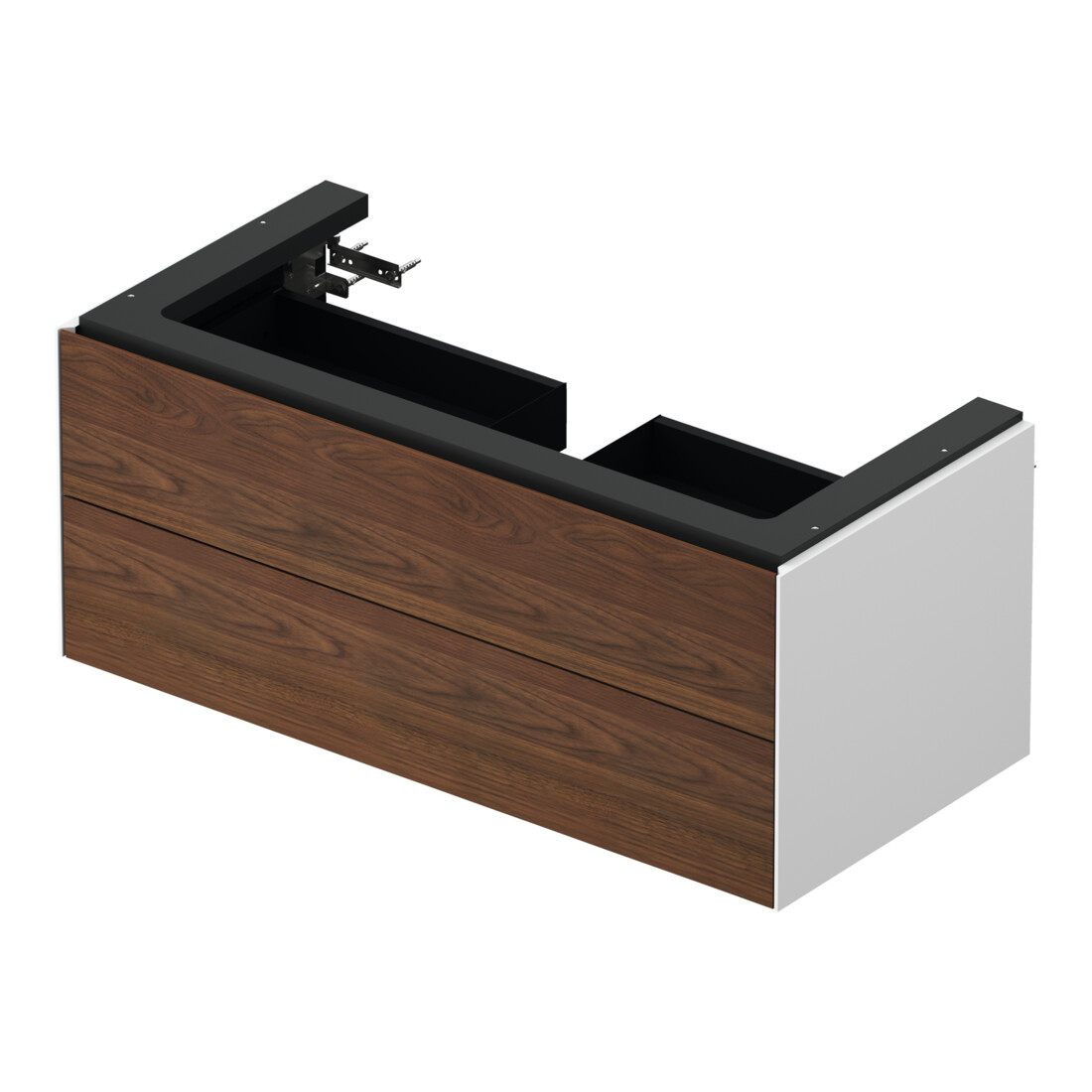 Duravit Waschtischunterschrank White Tulip 98,4x45,8cm, US N w g, 2 Schubk., wandhängend