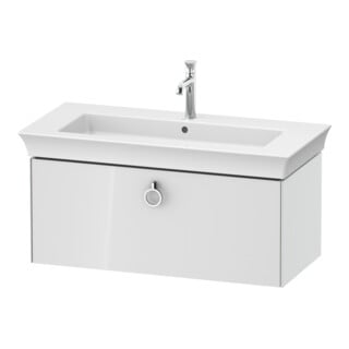 Duravit Waschtischunterschrank White Tulip 98,4x45,8cm, w hgl, 1 Ausz. m Gr., wandhängend