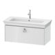 Duravit Waschtischunterschrank White Tulip 98,4x45,8cm, w hgl, 1 Ausz. m Gr., wandhängend-1