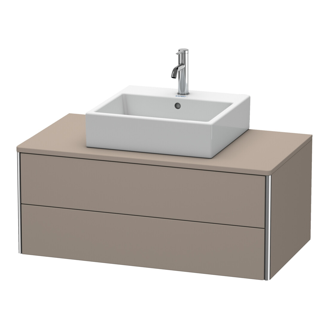 Duravit Waschtischunterschrank XSquare 100x54,8cm, ba m, f Kons., 2 La, wandhängend