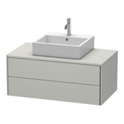 Duravit Waschtischunterschrank XSquare 100x54,8cm, bg m, f Kons., 2 La, wandhängend
